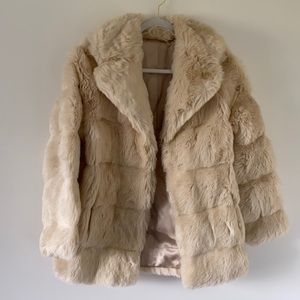 VINTAGE St. Moritz by Sportowne synthetic fur coat